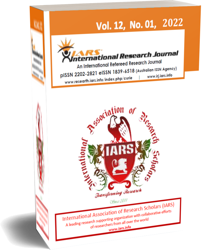 IARS' International Research Journal Vol. 12 No. 01 2022
